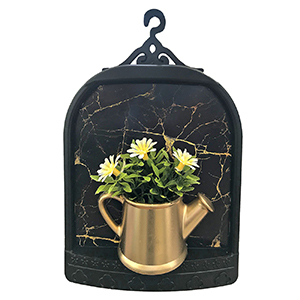 22-2997 HANGING DECORATIVE WATERING CAN WITH FLOWERS χονδρική, Houseware Items χονδρική