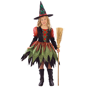 3-2076 CHILDREN'S FAIRY-WITCH COSTUME χονδρική, Carnival Items χονδρική