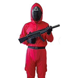 3-2293 CHILDREN'S RED TRIANGLE SOLDIER UNISEX χονδρική, Carnival Items χονδρική