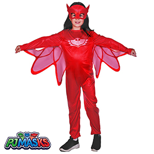 3-2302 CHILDREN'S PJ MASK OWLETTE RED χονδρική, Carnival Items χονδρική