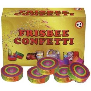 3-291 CONFETTI FRISBEE PAPER FIGHT χονδρική, Carnival Items χονδρική
