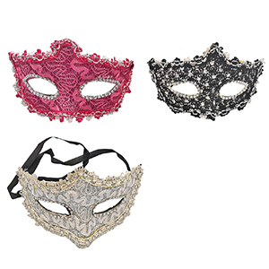 3-450 VENETIAN LACE MASK χονδρική, Carnival Items χονδρική
