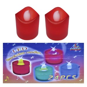 37-102 RED DEDICATION BATTERY CANDLE χονδρική, Gifts χονδρική