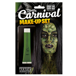 5-130 FACE PAINT PIPE GREEN χονδρική, Carnival Items χονδρική