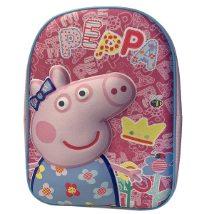 50-2804 PEPPA PIG 3D BABY BACKPACK χονδρική, School Items χονδρική