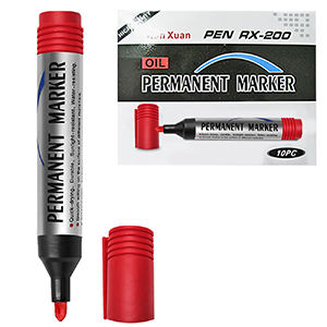 60-832 FIXED RED MARKER χονδρική, School Items χονδρική