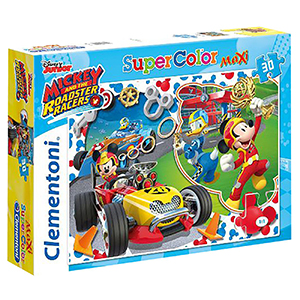 69-1772 MAXI PUZZLE CLEMENTONI 30 TEM MICKEY ROADSTER RACERS χονδρική, Toys χονδρική