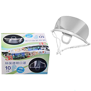 7-197 PLASTIC MOUTH-NOSE FACE MASK χονδρική, Accessories χονδρική