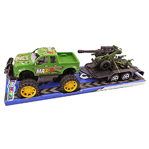 70-2196 FRICTION JEEP & CANNON TRAILER χονδρική, Toys χονδρική