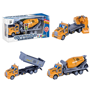 70-2238 PULL BACK CONSTRUCTION VEHICLE χονδρική, Toys χονδρική