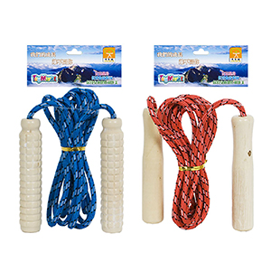 71-1133 CHILDREN'S ROPE (SKIPPING ROPE) WOODEN χονδρική, Toys χονδρική