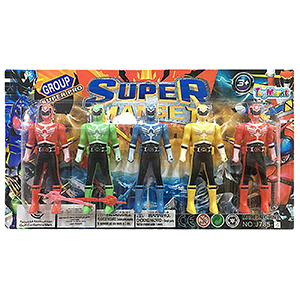 71-3106 5 HEROES IN TABS χονδρική, Toys χονδρική