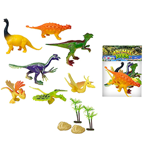 71-3309 SET OF 7 DINOSAURS IN A BAG χονδρική, Toys χονδρική