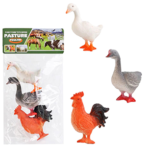 71-3416 SET OF 3 POULTRY 10x11cm IN A BAG χονδρική, Toys χονδρική