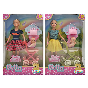 72-2058 DOLL AND BABY STROLLER χονδρική, Toys χονδρική