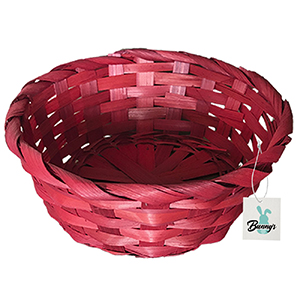 73-1467 RED COTTON BASKET χονδρική, Easter Items χονδρική