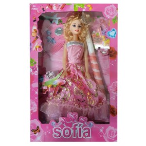 73-1791 SOFIA DOLL LAMP PINK χονδρική, Easter Items χονδρική