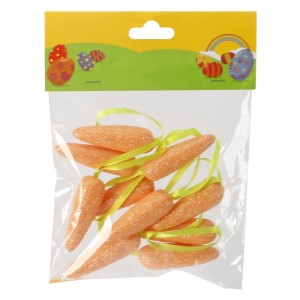 73-1837 CARROTS DECORATIVE PACK = 10 PCS χονδρική, Easter Items χονδρική