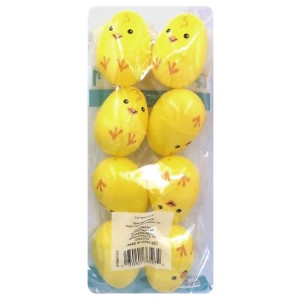 73-1871 EASTER EGGS WITH CHICKEN 8 PCS χονδρική, Easter Items χονδρική