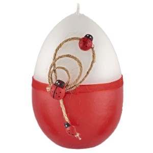 73-1908 EASTER BICYCLE EGG WAX χονδρική, Easter Items χονδρική
