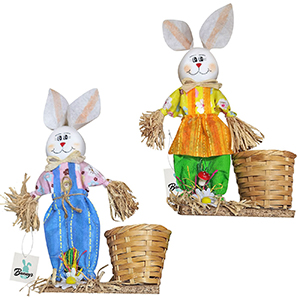 73-388 BASKET HARE χονδρική, Easter Items χονδρική