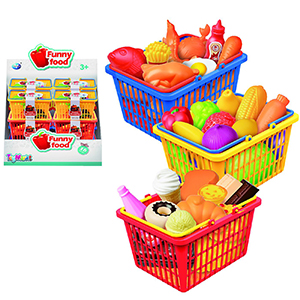 77-1254 KITCHEN BASKET SMALL FUNNY FOOD χονδρική, Toys χονδρική