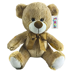 79-408 LIGHT BROWN TEDDY WITH BOW χονδρική, Toys χονδρική