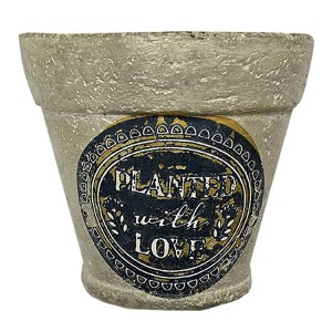 81-707 CLAY POT GRAY χονδρική, Easter Items χονδρική