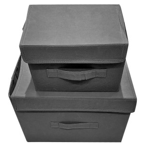 81-833 FABRIC STORAGE BOXES SET=2PCS χονδρική, Houseware Items χονδρική