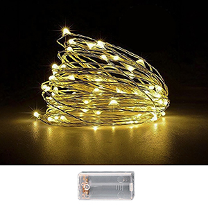 93-1406 50 microLED COPPER BATTERY WHITE FIXED χονδρική, Christmas Items χονδρική