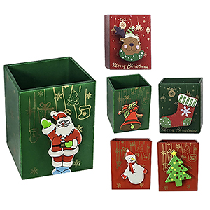 93-1873 CHRISTMAS PENCIL BOX 4 DRAWINGS χονδρική, Christmas Items χονδρική