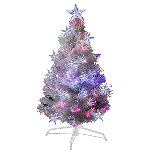93-2624 TREE WHITE OPTICAL FIBERS LED 90cm χονδρική, Christmas Items χονδρική