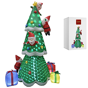 93-3127 GIANT TREE INFLATABLE-ELECTRIC WITH FLOODLIGHT χονδρική, Christmas Items χονδρική