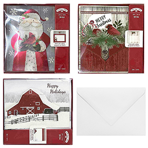 93-3359 3D CHRISTMAS CARD WITH ENVELOPE χονδρική, Christmas Items χονδρική