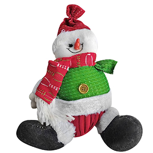 93-3408 SNOWMAN CANVAS SEAT χονδρική, Christmas Items χονδρική