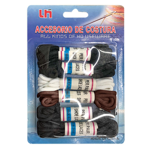 96-759 SHOE LACES 6 PAIRS χονδρική, Accessories χονδρική