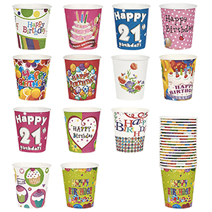 17-2 PAPER CUPS PARTY PACK = 20 PCS χονδρική, Novelties χονδρική