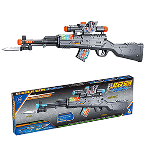 3-2227 BATTERY GUN WITH LIGHT, VIBRATION, 8 SOUNDS χονδρική, Toys χονδρική
