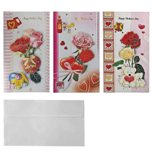 3-303 GREETING CARD WITH HEARTS χονδρική, Valentine Items χονδρική