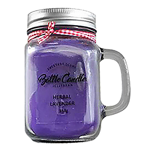 37-430 LAVENDER CANDLE IN A GLASS χονδρική, Gifts χονδρική