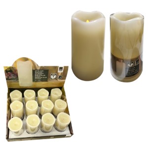 37-438 BLACK TRUNK LED CANDLE χονδρική, Gifts χονδρική
