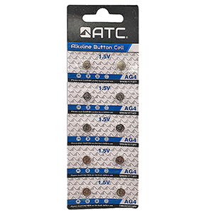 4-12 SMALL ALKALINE BATTERY LR 626 (AG4) ATC* χονδρική, Novelties χονδρική