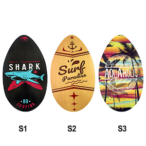 42-2143 WOODEN SURF SKIMBOARD χονδρική, Summer Items χονδρική