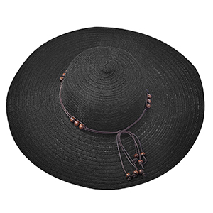42-2383 WOMEN'S BEADS ROPE WIRE PAPER HAT χονδρική, Summer Items χονδρική