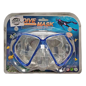 42-2512 ADULT SILICONE TEMPERED GLASS MASK χονδρική, Summer Items χονδρική