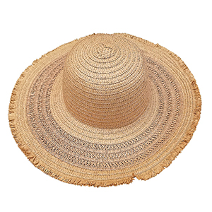 42-2547 WOMEN'S WIRE PAPER HAT WITH PERFORATIONS χονδρική, Summer Items χονδρική