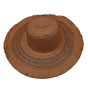 42-2547 WOMEN'S WIRE PAPER HAT WITH PERFORATIONS χονδρική, Summer Items χονδρική
