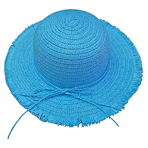 42-2551 CHILDREN'S WIRE PAPER HAT WITH FLOWERS χονδρική, Summer Items χονδρική