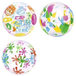 42-2605 INFLATABLE SEA BALL TRANSPARENT WITH BESTWAY DESIGNS χονδρική, Summer Items χονδρική