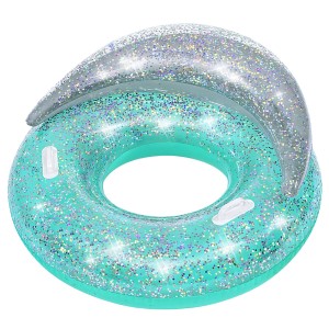 42-2613 INFLATABLE BAG WITH HANDLE AND GLITTER BESTWAY CUSHION χονδρική, Summer Items χονδρική